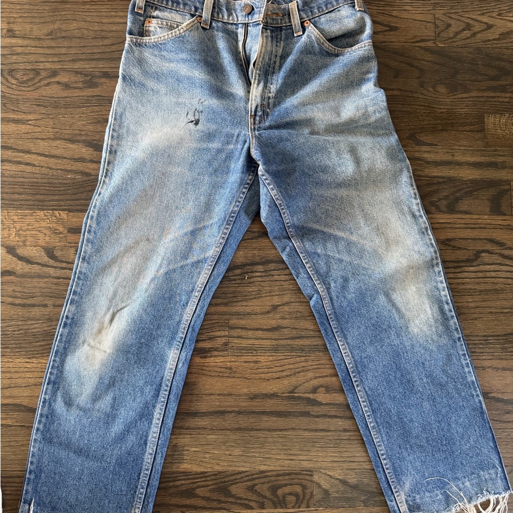 1970’s vintage Levi's Denim with Distressed Details